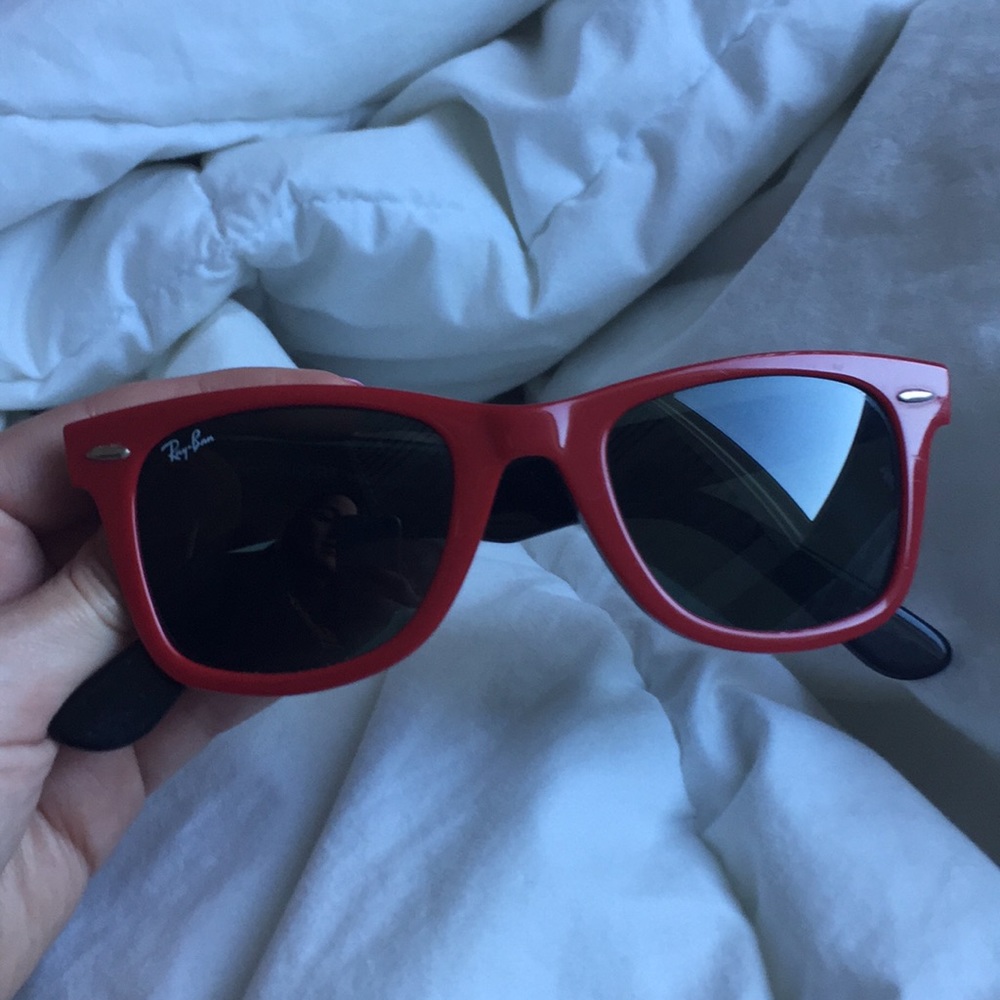 Ray-ban Red Wayfarer Sunglasses